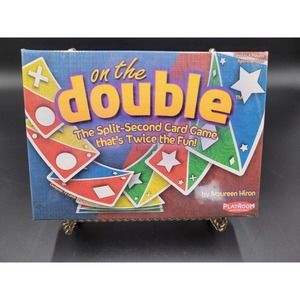 On The Double Card Game Fast Speed Family Friends Playroom Entertainment